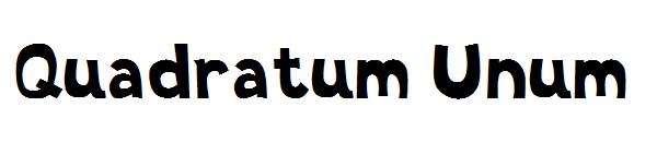 Quadratum Unum字体