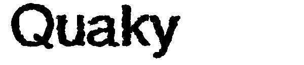 Quaky字体