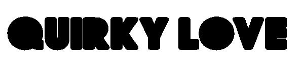 QUIRKY LOVE字体