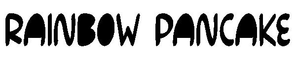 Rainbow Pancake字体