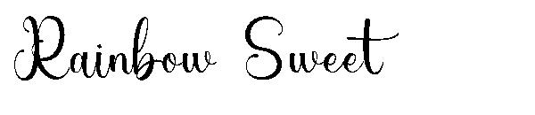 Rainbow Sweet字体