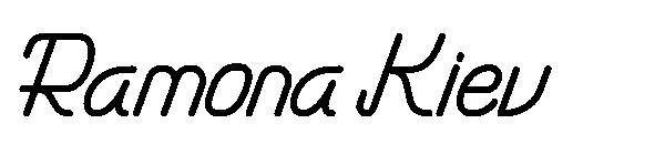 Ramona Kiev字体