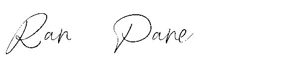 Ranu Pane字体
