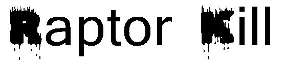 Raptor Kill字体