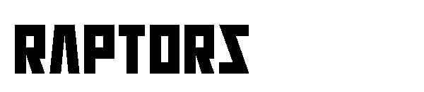 Raptors字体