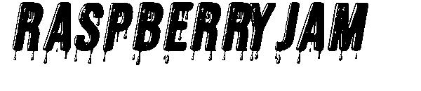 RASPBERRYJAM字体
