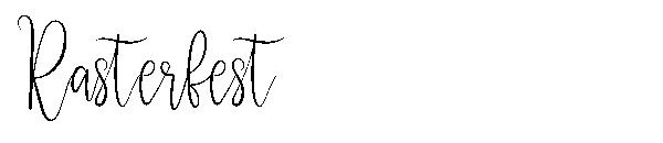 Rasterfest字体