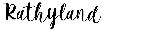 Rathyland字体