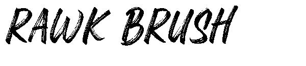 Rawk Brush字体