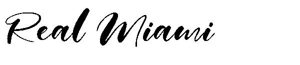 Real Miami字体