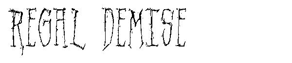 Regal Demise字体
