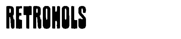 Retrohols字体
