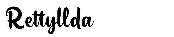 Rettyllda字体