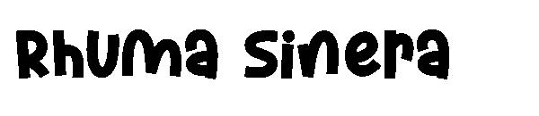 Rhuma Sinera字体