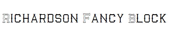 Richardson Fancy Block字体
