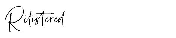 Rilistered字体