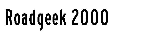 Roadgeek 2000字体