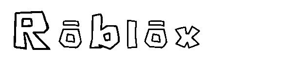 Roblox字体