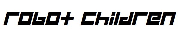 Robot Children字体