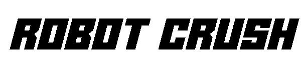 Robot Crush字体
