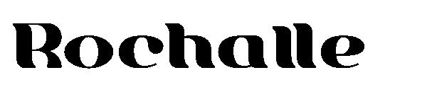 Rochalle字体