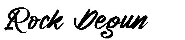Rock Degun字体