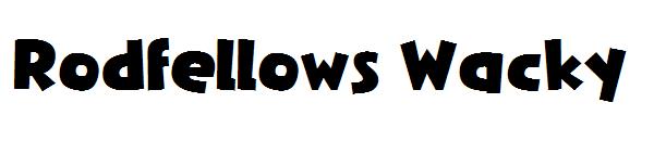 Rodfellows Wacky字体