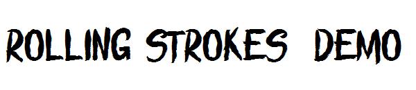 ROLLING STROKES  DEMO字体