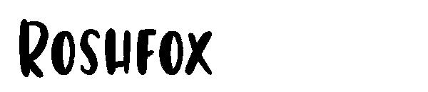 Roshfox字体