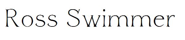 Ross Swimmer字体