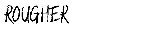ROUGHER字体