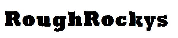 RoughRockys字体