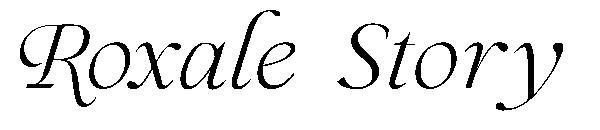 Roxale Story字体