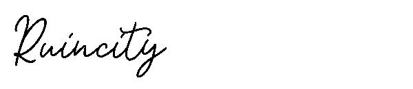 Ruincity字体