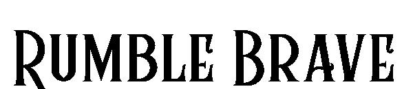 Rumble Brave字体