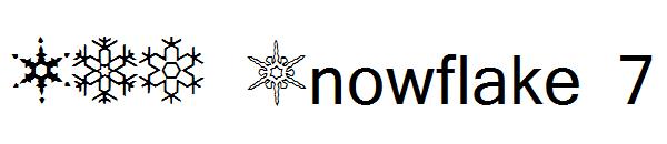 RYP Snowflake 7字体