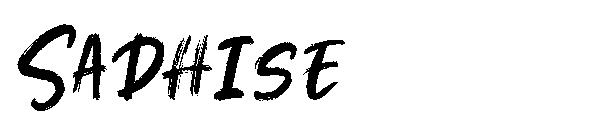 Sadhise字体