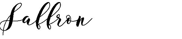 Saffron字体