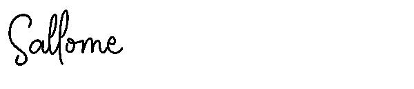 Sallome字体