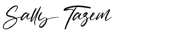 Sally Tazem字体
