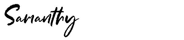 Samanthy字体