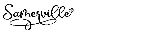 Samerville字体
