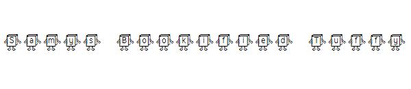 Samys Bookified Tuffy字体