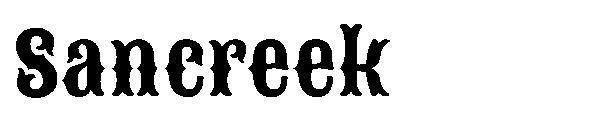 Sancreek字体
