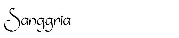 Sanggria字体