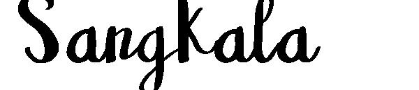 Sangkala字体