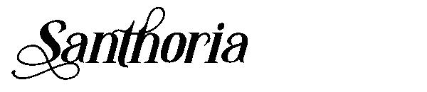Santhoria字体