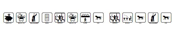 SANTIAGO ICONO字体