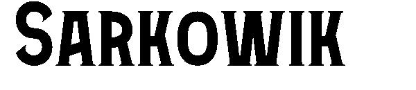 Sarkowik字体