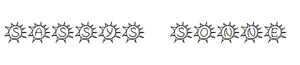 Sassys Sonne字体